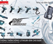 Các Dụng cụ chạy pin Makita 10.8V Lithium-Ion Battery