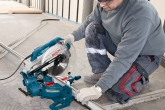Sử dụng máy cắt nhôm Bosch an toàn, hiệu quả