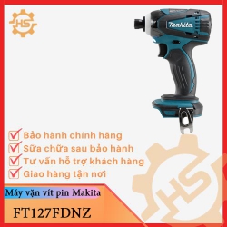 Máy khoan vặn vít dùng pin Makita FT127FDNZ