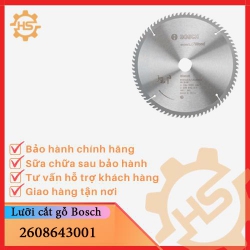 Lưỡi cưa gỗ Bosch 254x25.4xT40 2608643001