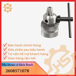 Đầu khoan Bosch 10 mm có khóa 2608571078