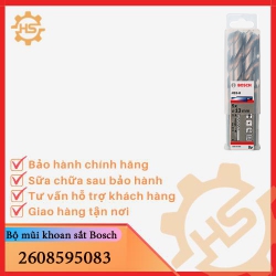 Bộ Mũi Khoan sắt Bosch HSS-G 13 mm