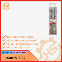 Bộ Mũi Khoan sắt HSS-G Bosch 12.5 mm