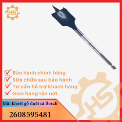  Mũi khoét gỗ đuôi cá Bosch Selfcut 6mm