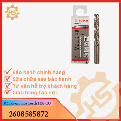 Bộ Mũi khoan inox Bosch HSS-CO 1mm - Nhiều kích thước