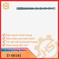 Mũi khoan bê tông SDS-Plus Makita 10X210mm D-00181