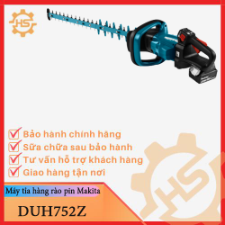 Máy tỉa hàng rào dùng pin Makita DUH752Z