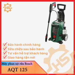 Máy phun xịt rửa áp lực cao Bosch AQT 125 mã 06008A7AK0