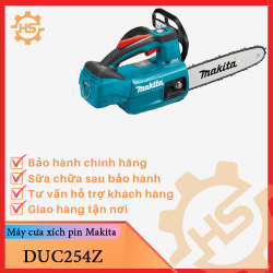 Máy cưa xích dùng pin Makita DUC254Z