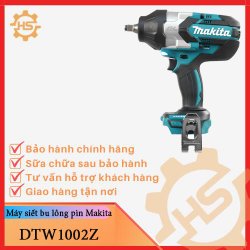 Máy siết bu lông dùng pin Makita DTW1002Z