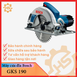 Máy cưa đĩa bosch GKS 190 185MM - 1400W MÃ 06016230K0