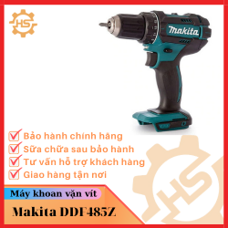 Máy khoan, vặn vít dùng pin Makita DDF485Z