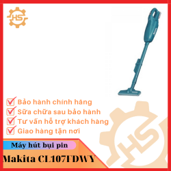 Máy hút bụi dùng pin Makita CL107FDWY 