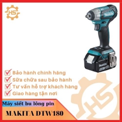 Máy siết bu lông dùng pin DTW180RFE