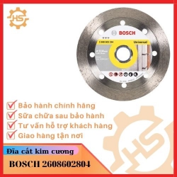 Bosch - Đĩa cắt kim cương Chuyên dùng để xử lý các viền cắt liên tục phổ dụng 2608602804