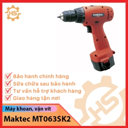 Máy khoan, vặn vít chạy pin Maktec Model MT063SK2