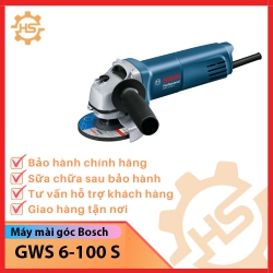 Máy mài góc Bosch GWS 6-100 S (công tắc đuôi) mã 060137508M