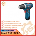 Máy khoan vặn vít dùng pin Bosch GSR 12V-EC