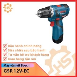 Máy vặn vít dùng pin Bosch GSR 12 V-EC