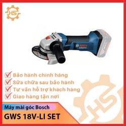 Máy mài góc dùng pin Bosch GWS 18V-LI SET