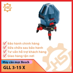 Máy cân mực Bosch GLL 3-15 X 0601063M80