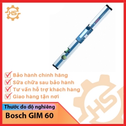 Thước đo độ nghiêng kỹ thuật số Bosch GIM 60