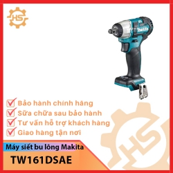 Máy siết bu lông dùng pin Makita TW161DZ