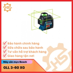 Máy cân mực tia xanh laser Bosch GLL 3-60 XG mã 0601063ZK0