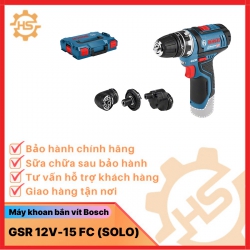 Máy khoan vặn vít dùng pin BOSCH GSR 12V-15 FC (SOLO) mã 06019F6003