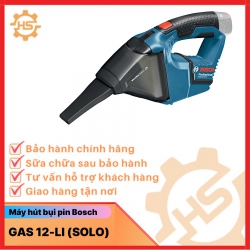 Máy hút bui dùng pin Bosch GAS 12-LI (SOLO) mã 06019E3081