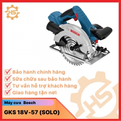 Máy cưa đĩa dùng pin Bosch GKS 18V-57 (SOLO) mã 06016A22L0