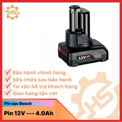 Bộ nguồn Pin 12V --- 4.0Ah Bosch mã 1600A00F71