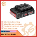 Pin Bosch 18V 2.0AH mã 1600A001CG