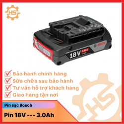 PIN 18V Bosch 1600A012UV (3.0Ah) mã 1600A012UV