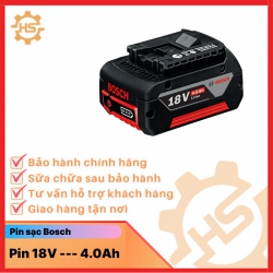 Pin 18V 4.0AH Bosch mã 1600A00163