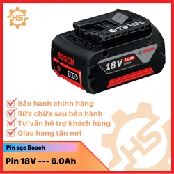 PIN 18V 6.0AH Bosch mã 1600A004ZN