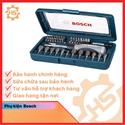 Bộ tuốc nơ vít đa năng 46 chi tiết Bosch 2607017399