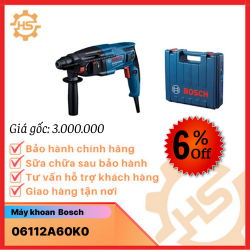 Máy khoan búa Bosch SDS+ GBH 220 (Mới) có valy | Mã 06112A60K0 