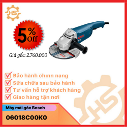 Máy mài góc lớn Bosch GWS 2200-180| mã 06018C00K0