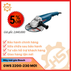 Máy mài góc lớn Bosch GWS 2200-230| Mã 06018C10K0