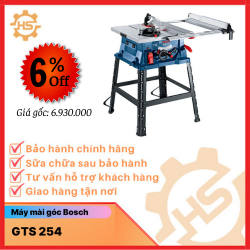 Máy Cưa đĩa để bàn Bosch GTS 254 MỚI mã 0601B450K0