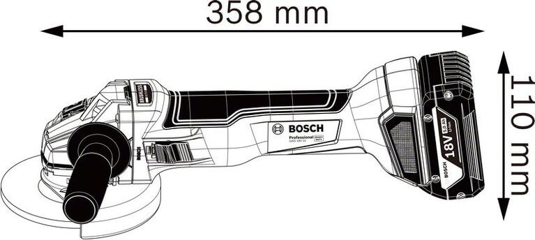 Bosch GWS 18V-10