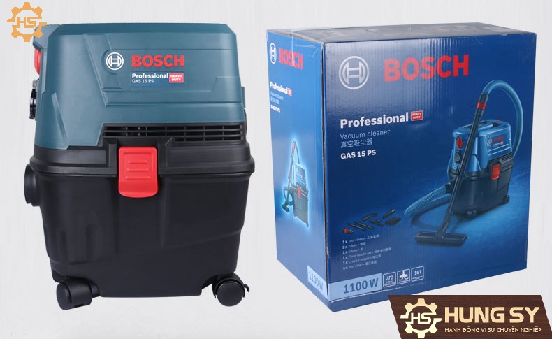 Máy hút bụi khô và ướt Bosch GAS 15 PS