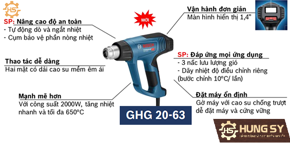  Bosch GHG 20-63