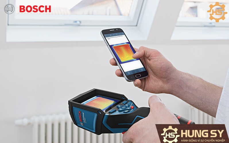 Máy dò nhiệt hồng ngoại Bosch GTC 400 C 