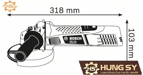 Bosch GWS 7-125