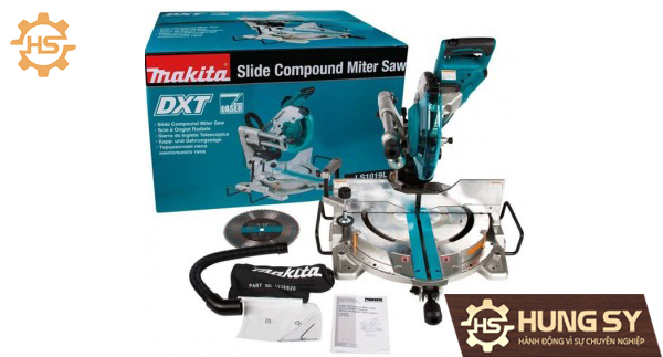 Máy cưa đa góc trượt Makita LS1019L