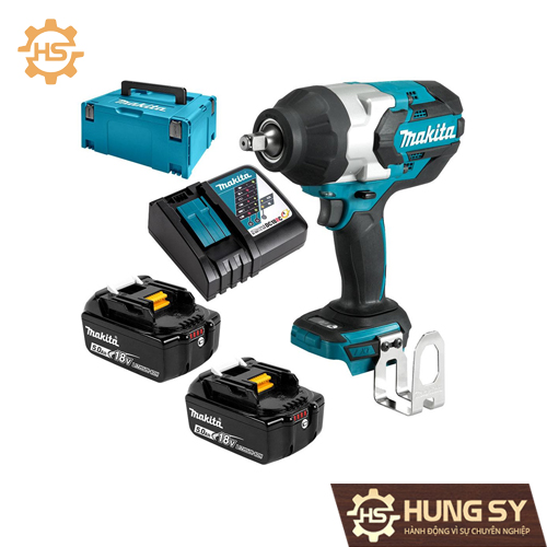 Máy siết bu lông dùng pin Makita DTW1002RTJ