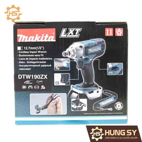 Máy siết bu lông dùng pin Makita DTW190ZX